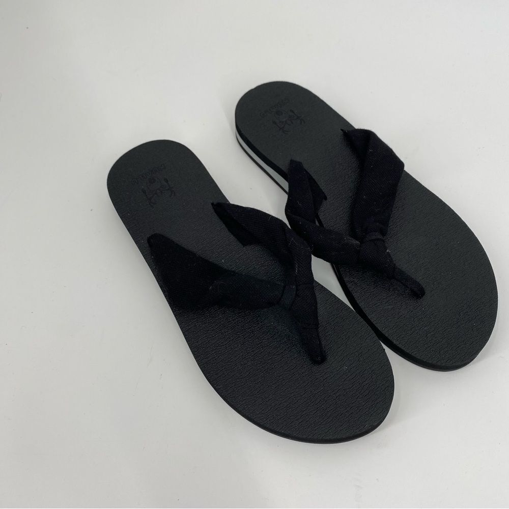 Kuailu Stylish Black Women's Sandals size 11